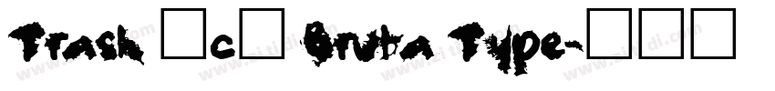 Trash (c) Bruta Type字体转换